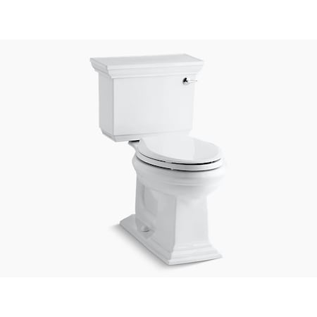 Kohler Elongated 1.28 GPF Chair Height Toilet W/ Right-Hand Trip Lever 3817-RA-0